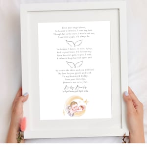 Homenagem Celestial: Poema de Anjo Bebê para o Dia dos Pais e Memorial do Bebê, Poema de Anjo Bebê, Um Presente Comovente para um Bebê no Céu