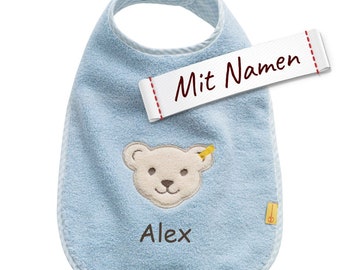 Baby Spucktuch mit Namen & Motiv bestickt Spucktücher Mullwindeln personalisiert 