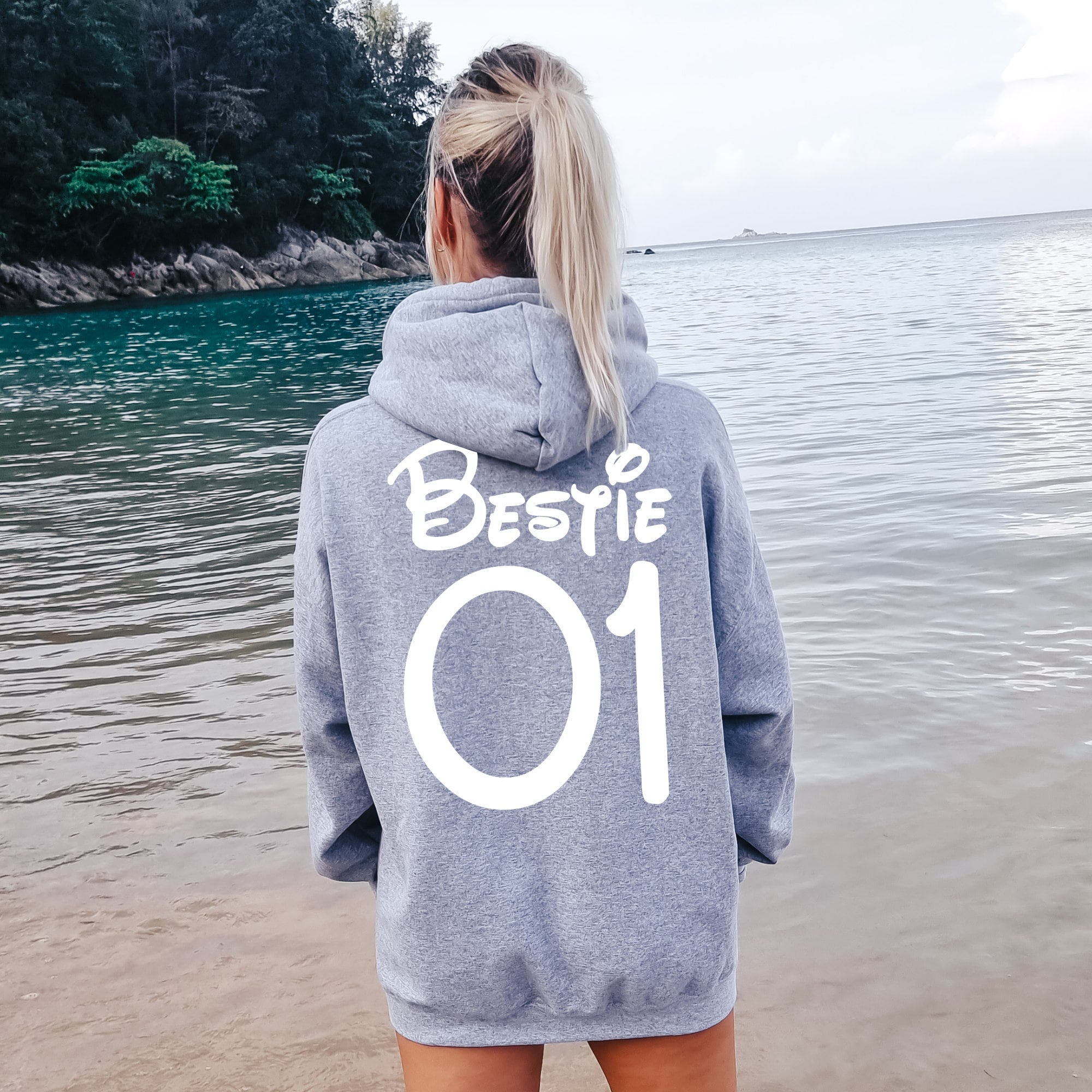Mejores Amigas Bff Sisters Hoodie Shein Topper Ropa Sudaderas De