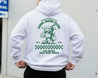 Cool Dads Club Hoodie, Shirts & Sweatshirts - Personalized Father's Day Gift for Dads - For Parents and New Fathers - EST Desired Date