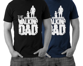 The Walking Dad Camiseta Día del Padre Diversión Papá Padre Regalo Padres Nacimiento Bebé Culto Papá Millones de Hilos