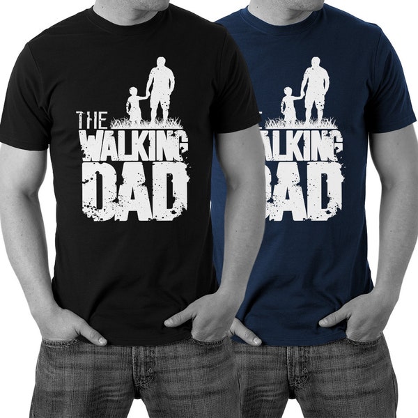 The Walking Dad T-Shirt Father's Day Fun Dad Father Gift Parents Birth Baby Cult Daddy Million Threads