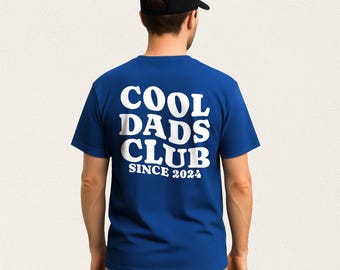 Dad Shirt Cool Dads Club - Personalized Father's Day Gift - Baby Parent Gift - Father's Day Present - Father and Baby Gift