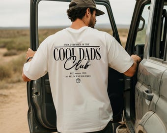 Cool Dads Club Shirts, Sweatshirts & Hoodies - Personalized Father's Day Gift for Dads - For Parents and New Fathers - EST Desired Date