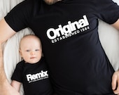 Coordinato T-shirt Padre Figlio Bodyguard Little Bodyguard Per Il Pap&agrave;