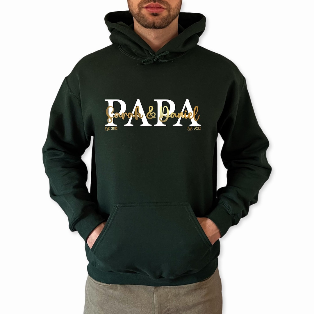 Dad Hoodie Personalized Gift Father's Day Sweater for Dad Father's