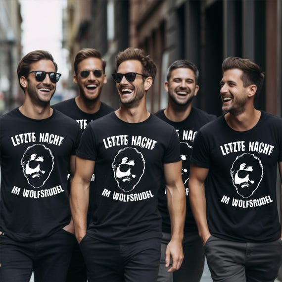 JGA Maglietta Uomo Addio Al Celibato – Regular Fit Nero/Bianco Taglia L – Stampa Di Qualità - 3