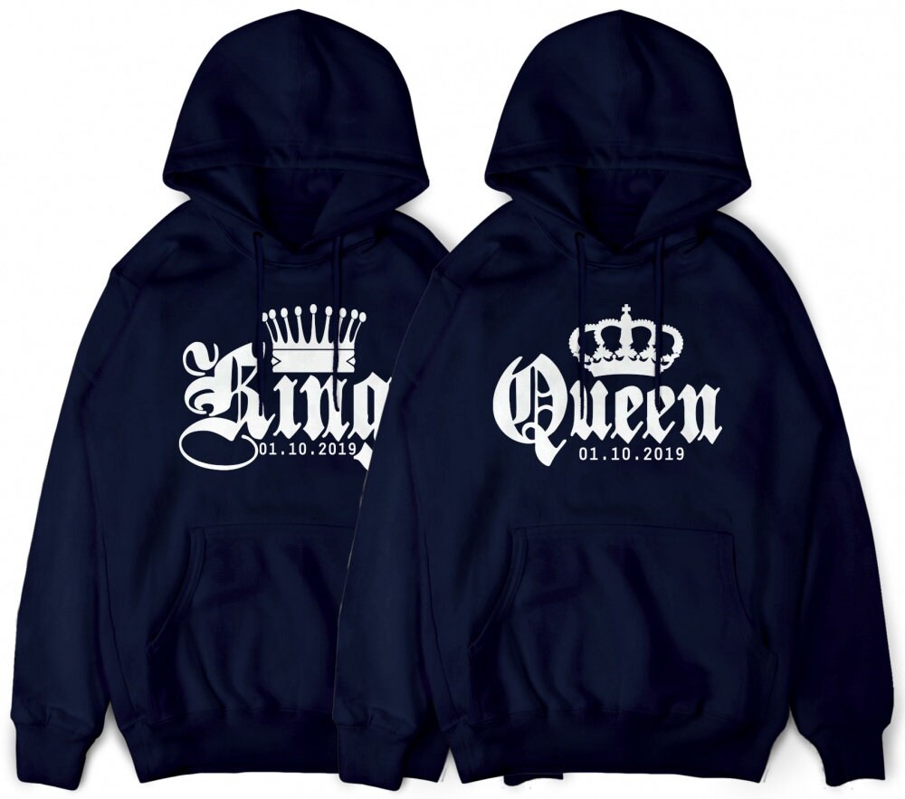 King queen trui met datum hotsell
