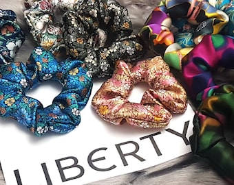 Liberty of London • Silk Satin Hair Scrunchie • Scrunchies • Luxury Gift