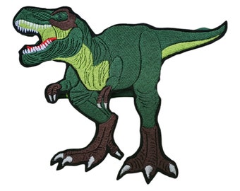 Patch Brush Dino T-REx School Cone green