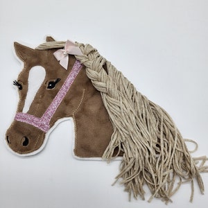 Aufnäher Pferd Pony Schultüte Bild 1