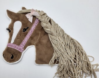 Aufnäher Pferd Pony Schultüte