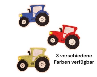 Applikation / Aufnäher /Aufbügler Traktor