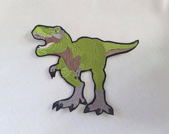 Aufnäher Aufbügler Dino T-REx Schultüte