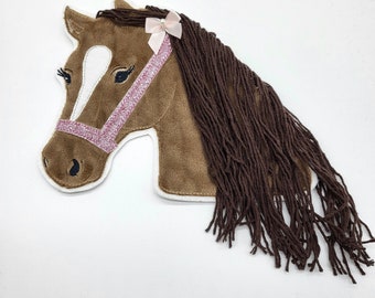 Cône d'école patch cheval poney