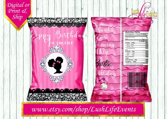 barbie treat bags