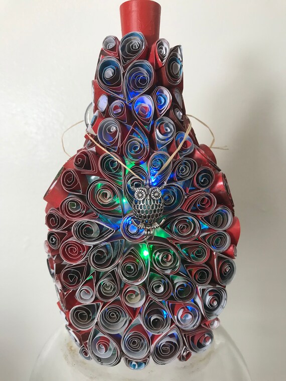 Decorative Vase With Fairy Lights Fragrance Etsy