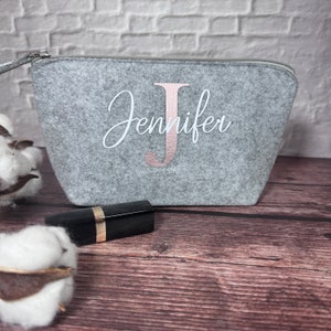 Geschenk Muttertag Kleinigkeit Geburtstag Beste Freundin Mama Schminktasche Kulturtasche Frau Personalisierte Kosmetiktasche Beautybag Name