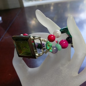 Fancy Bead Watch band for Apple Watch, Android Watch, Smart Watch, Analog Watch, or almost any other wrist devices with strap pins or bars.