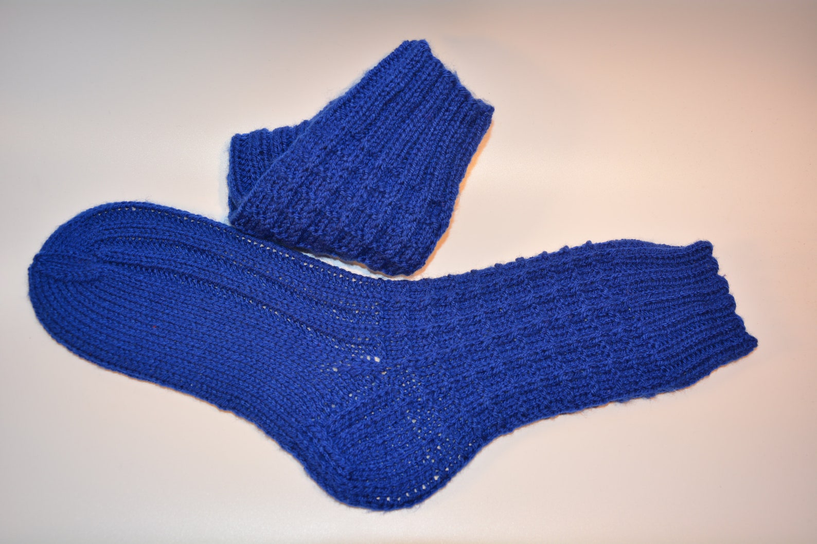 Knitted socks for wool allergy sufferers size 38 / 39 / 40 / Etsy