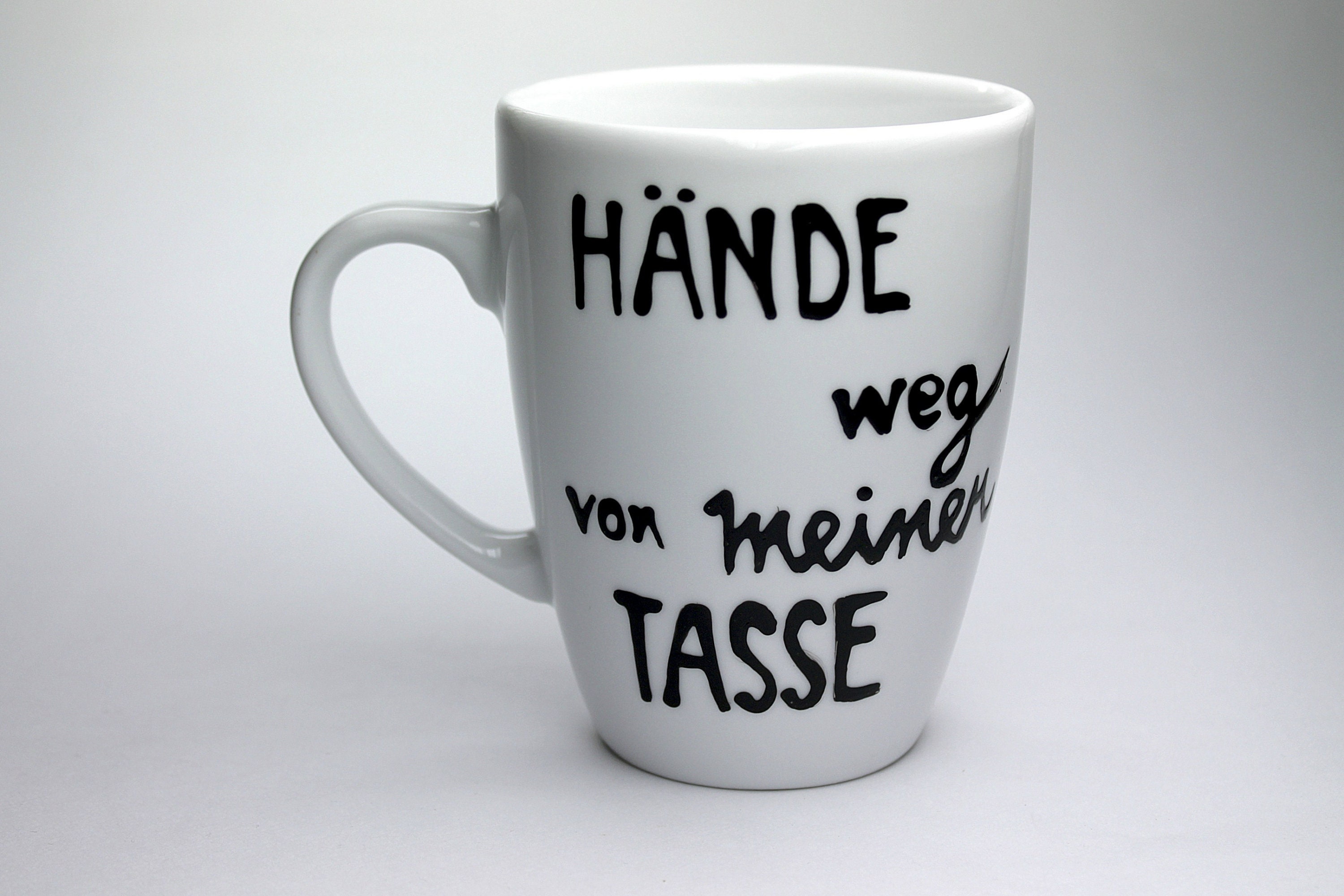 Handbemalte personalisierte Spruch Tasse mit Namen witziger Etsy Handbemalte personalisierte Spruch Tasse mit Namen witziger Etsy