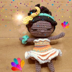 Stella from Gwada - Amigurumi Crochet Pattern