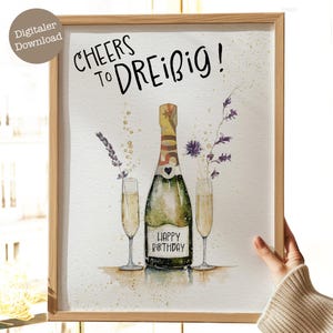 Regalo en efectivo para cumpleaños número 30 | cumpleaños número 30 | Regalo en efectivo para un cumpleaños redondo | Envolviendo dinero bellamente | Dinero que concede deseos | PDF digital