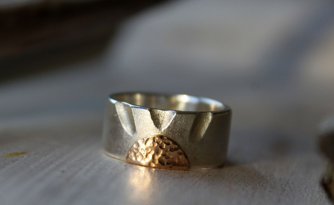 デパート 送料無料 Sun With Ring Silver Solid Motif Etsy - アクセサリー