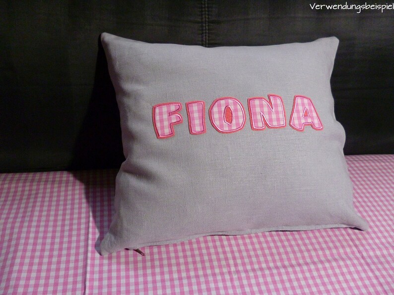 From 7.70 euros: Iron-on fabric letters, from 3 letters image 8
