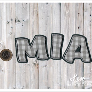 From 7.70 euros: Iron-on fabric letters, from 3 letters image 7