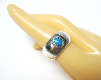 Opal Ring Silber 925, Silber Ring mit Opal, Geschenk zum Geburtstag