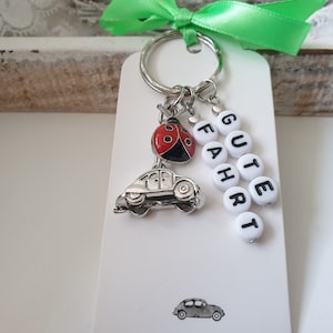 Glücksbringer Auto Schlüsselanhänger / Geschenk für Frauen / Männer / Geschenkset