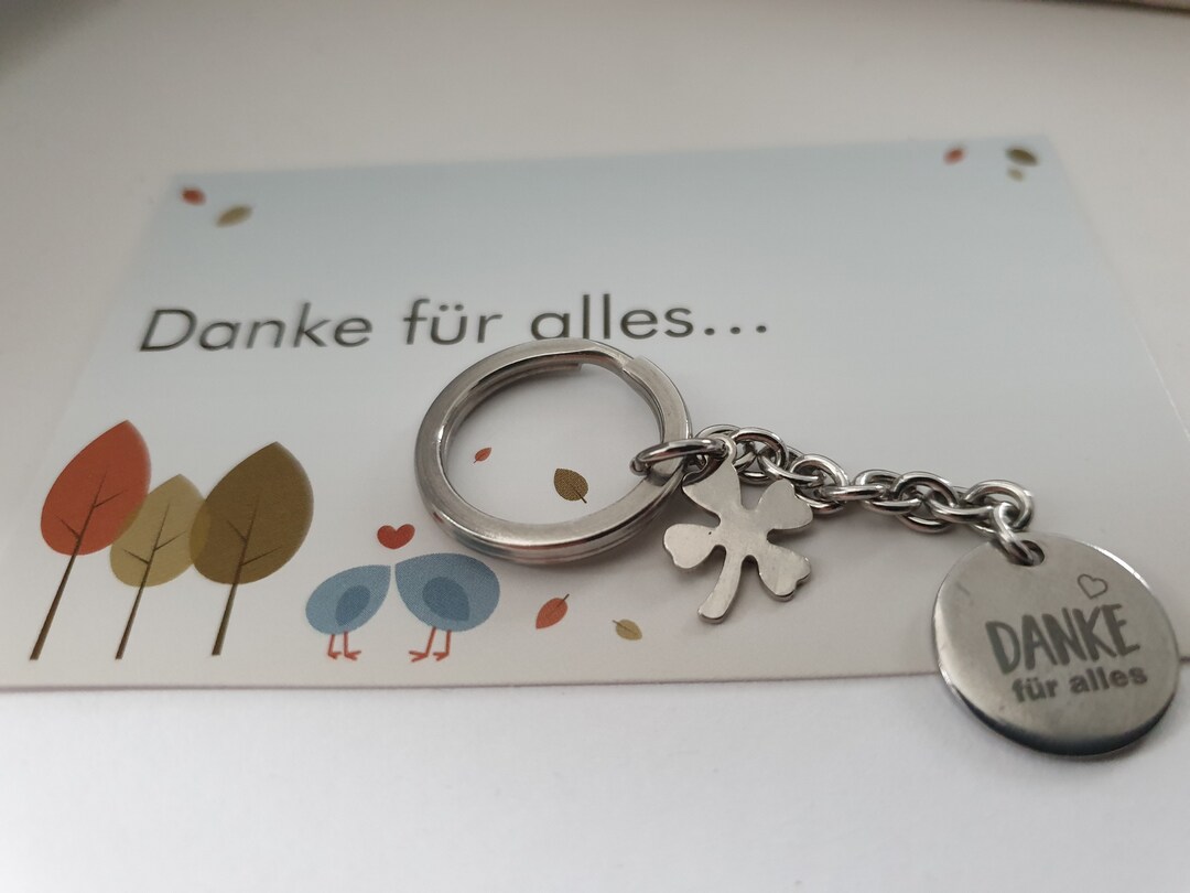 24 Acryl Einkaufswagenchips 'Danke Für Alles' - Praktische Schlüsselanhänger Für Hochzeiten & Feiern