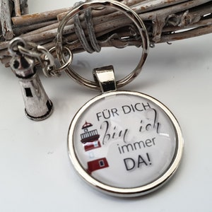 Lighthouse keychain with saying / gift for women / men / gift set