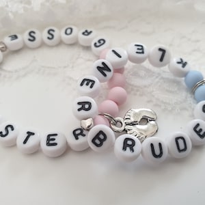 3-teiliges Geschenkset Für Große Schwester - Tragetasche, Stifttasche, Armband