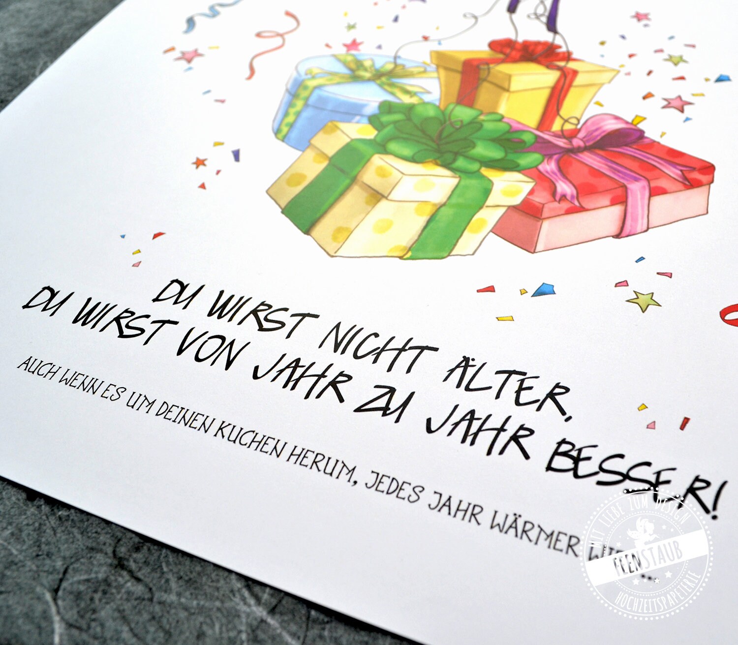Geburtstag Gästebuch Idee und Alternative Print für Etsy