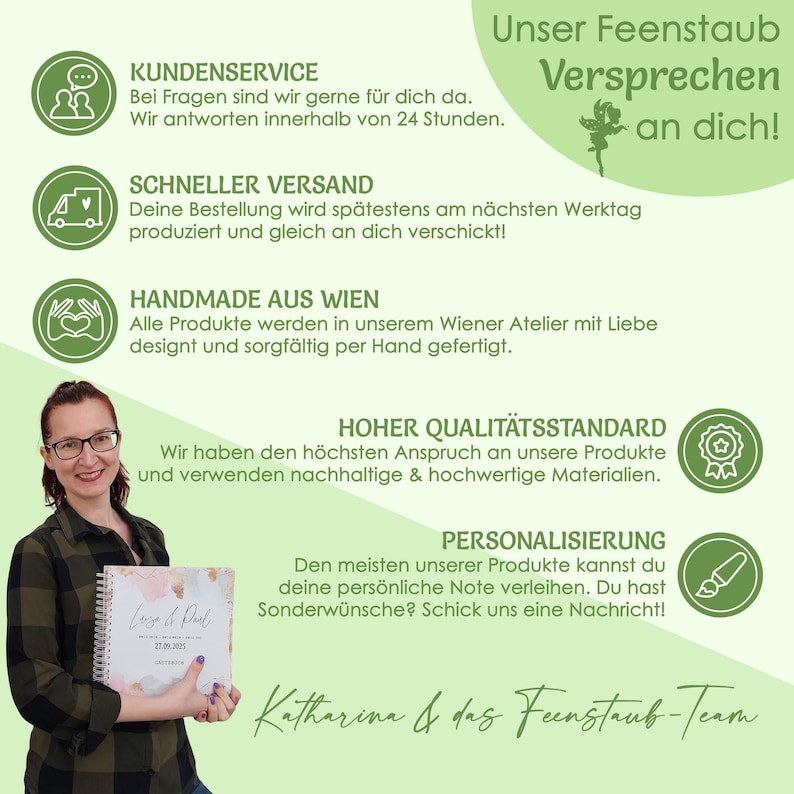 Feenstaub Papeterie, personalisierte Produkte handgemacht in Wien
