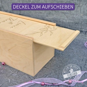 Hochzeit Weinbox mit Gravur