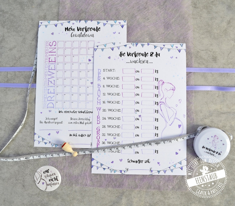 Dein Baby-Countdown Schwangerschaftskalender