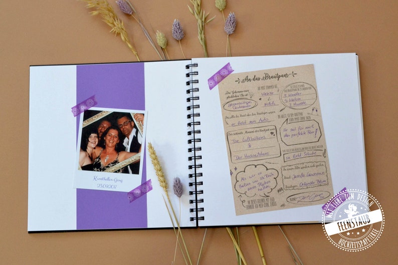 Guest Book Cards With Questions to Fill In Guest Book Etsy
