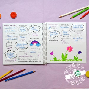 Abschiedsgeschenk Lehrerin Grundschule, selbst gestaltetes Erinnerungsbuch mit Steckbriefen der Schüler, Erinnerungsbuch für Lehrer Erzieher Bild 10