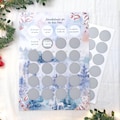 Scratch-off Advent calendar | Personalized Advent calendar to make yourself | DIY Advent calendar for winter | Scratch-off Advent calendar product logo