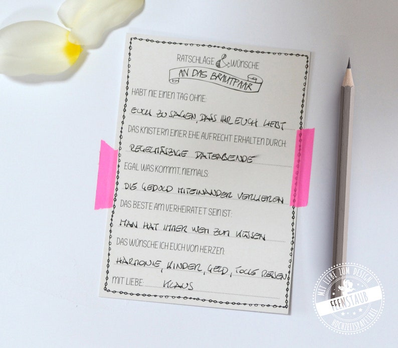Gästebuch Karten mit Fragen Hochzeit Gästebuch zum Ausfüllen Etsy