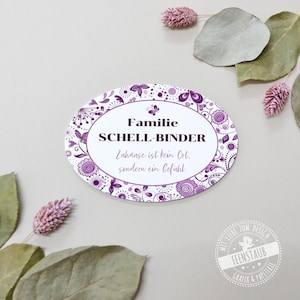 Gepersonaliseerde deurbordje familie, naambordje voordeur, brievenbus, voordeurbordje met naam, familiebordje, deurnaambordjes