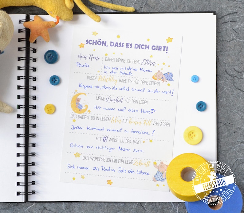 Gift For Birth Guestbook Cards With Questions To Fill Out Etsy Gift For Birth Guestbook Cards With Questions To Fill Out Etsy