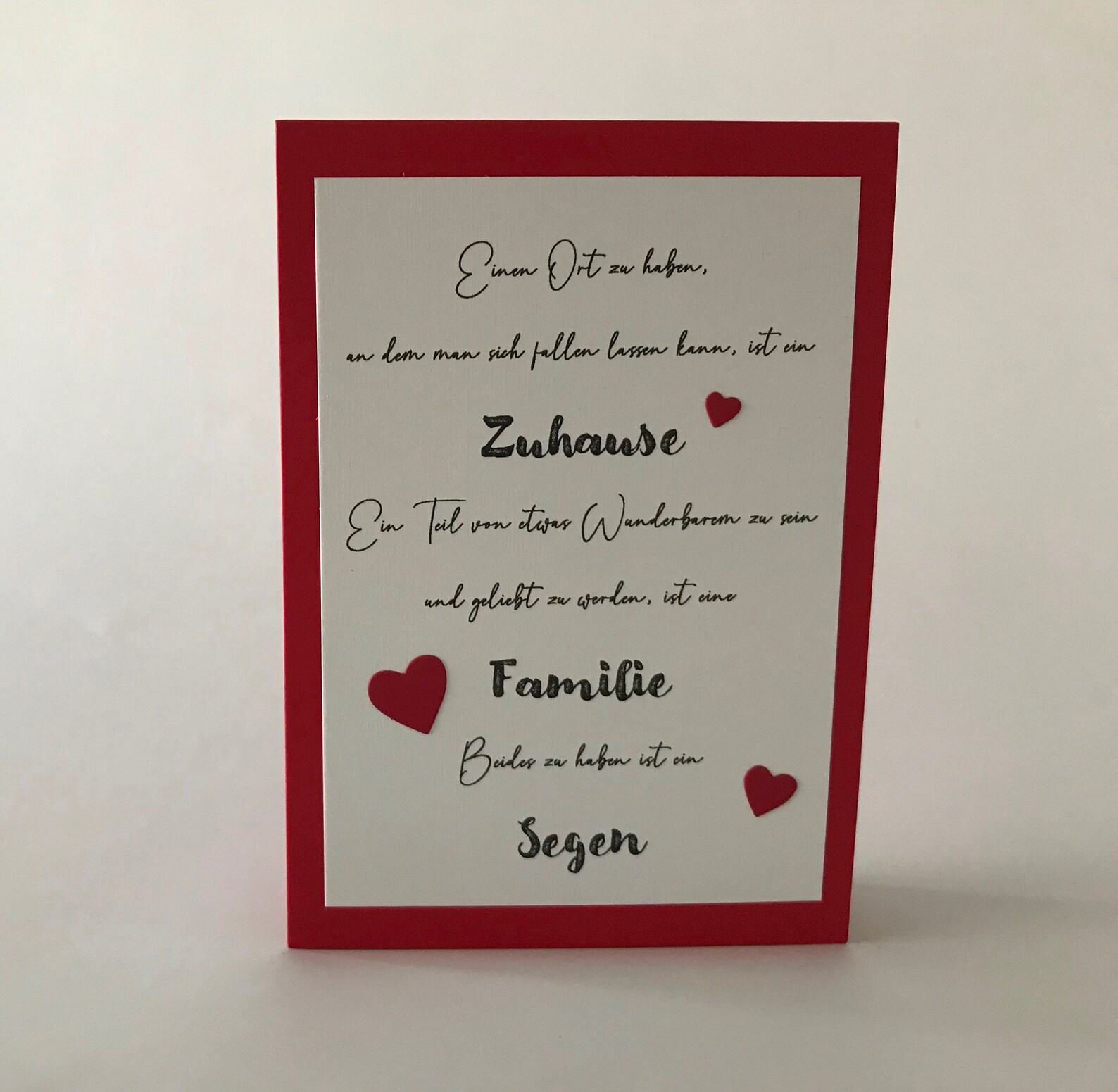 Karte zum Umzug Einzug neues Heim Haus Einweihung Familie Etsy