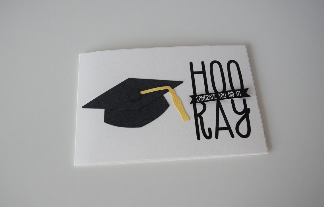 Congratulations Card For Bachelor Master s Degree exam Etsy
