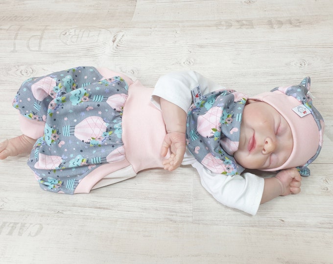 Pump pants individually or in a set of Baby Child Designer Limited Balloons from Atelier MiaMia