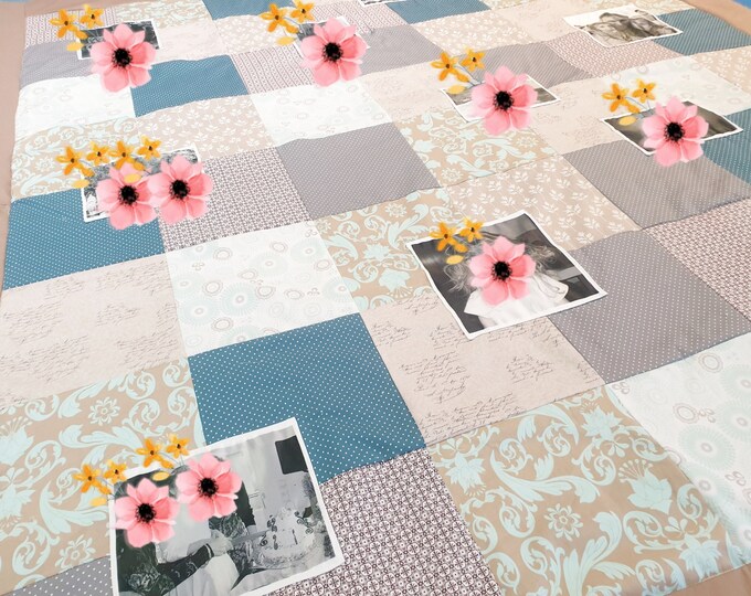 Photo blanket ***Cuddly blanket*** by Atelier MiaMia