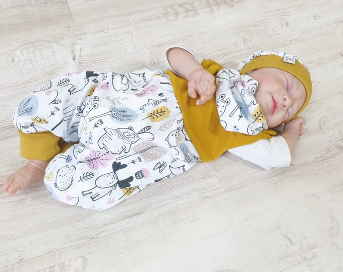 atelier MiaMia cute romper fabric choice